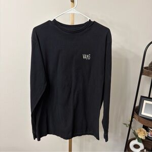 Vans Classic Black Long Sleeve Tee